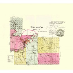 Davis Kansas - Everts 1887