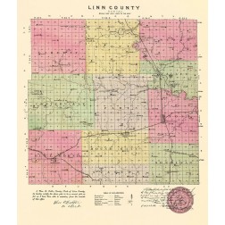 Linn Kansas - Everts 1887