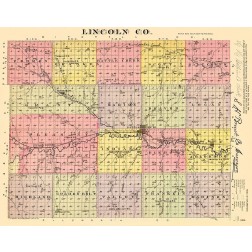 Lincoln Kansas - Everts 1887