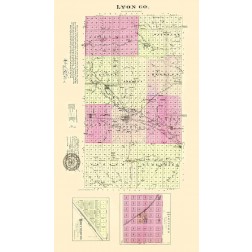Lyon Kansas - Everts 1887