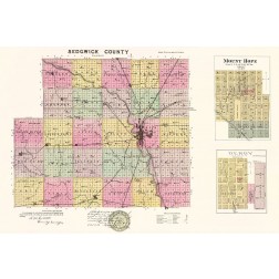 Sedgwick Kansas - Everts 1887