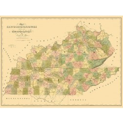 Kentucky, Tennessee - Burr 1839