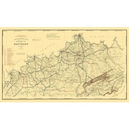 Kentucky Railroad - Hoeing 1891