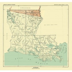 Louisiana - Hoen 1896