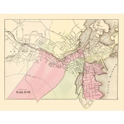 Salem Massachusetts - Walling 1871