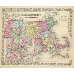 Massachusetts - Colton 1856