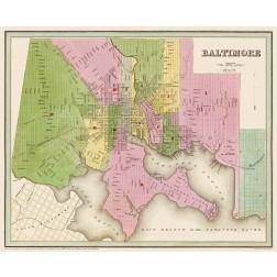 Baltimore Maryland - Bradford 1838
