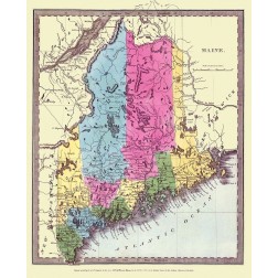 Maine - Burr 1835
