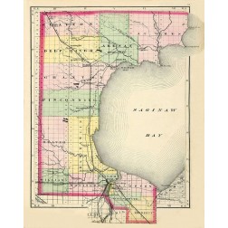 Bay Michigan - Walling 1873