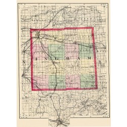 Ingham Michigan - Walling 1873