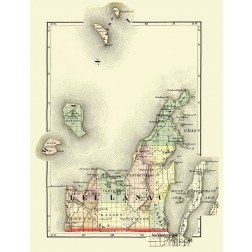 Leelanau Michigan - Walling 1873