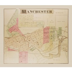 Manchester Michigan Landowner - Everts 1874
