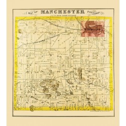 Manchester Michigan Landowner - Everts 1874