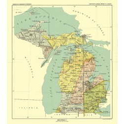 Michigan - Hoen 1896