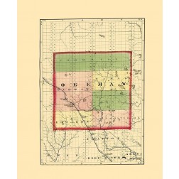 Ogemaw Michigan - Walling 1873
