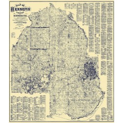 Hennepin Minnesota Landowner - Warner 1879