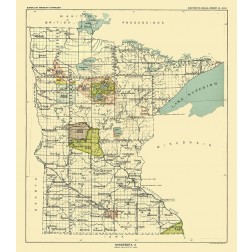 Minnesota - Hoen 1896