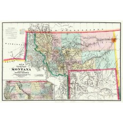 Montana Territory - Delacy 1872