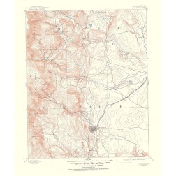 Las Vegas New Mexico Sheet - USGS 1953