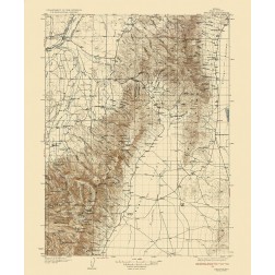 Halleck Nevada Quad - USGS 1935