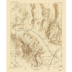 Las Vegas Nevada Quad - USGS 1908