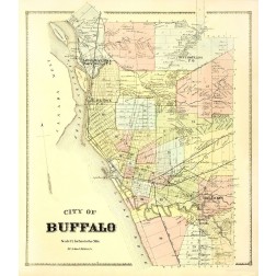 Buffalo New York Landowner - Stone 1866