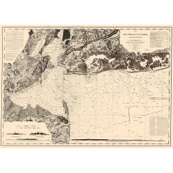 New York Bay and Harbor - USCS 1845