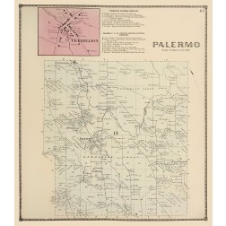 Palermo New York Landowner - Stone 1866