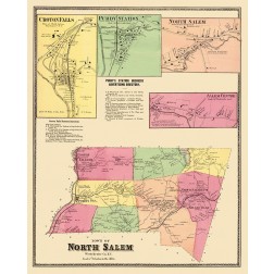 North Salem New York Landowner - Beers 1868