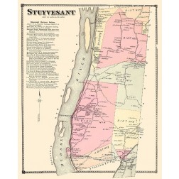 Stuyvesant New York Landowner - Beers 1873