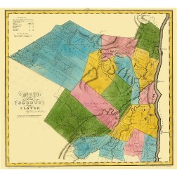 Ulster New York Landowner - Burr 1829