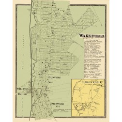 Wakefield New York Landowner - Beers 1868