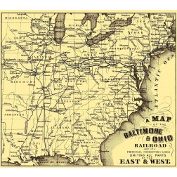 Baltimore and Ohio Railroad - Hoen 1860