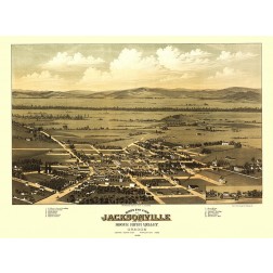 Jacksonville Oregon - Walpole 1883