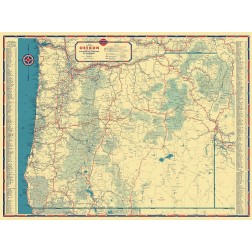 Oregon - Gousha 1935