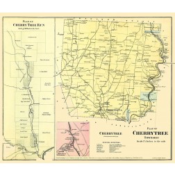 Cherry Tree Pennsylvania Landowner - Beers 1865