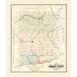Forest County Pennsylvania - Barnes 1858