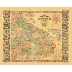 Washington County Pennsylvania - Barker 1856