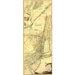 Provinces of New York New Jersey - Pownall 1776