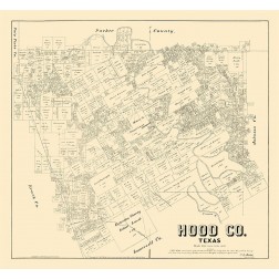 Hood County Texas - Walsh 1879