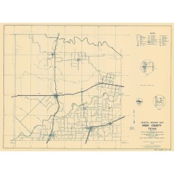 Knox Texas Highway - Highway Dept 1936