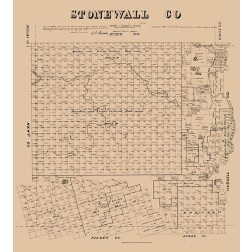 Stonewall County Texas - Walsh 1880 
