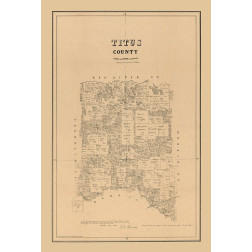Titus County Texas - Walsh 1880 