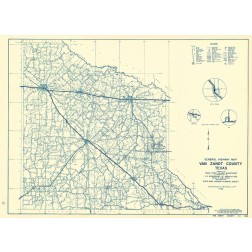 Van Zandt Texas - Highway Dept 1936