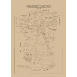 Waller County Texas - Walsh 1879 