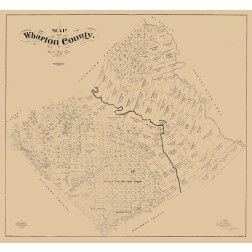 Wharton County Texas - Baker 1895 