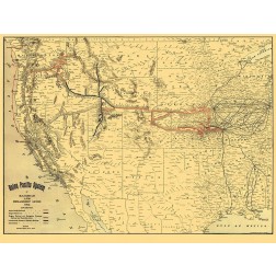 Union Pacific Railroad and Steamship Lines 1900