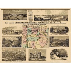 Pittsburgh, Cincinnati and St. Louis RR - 1876