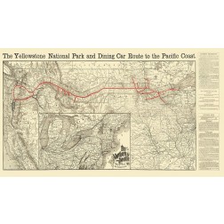 Northern Pacific Railroad, Yellowstone Route 1897