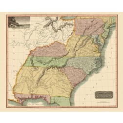 Southeastern United States - Thomson 1817